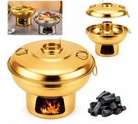 Chinese Hot Pot and Chinese Cooking Vessel with Lid，A-22CM