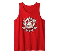 Chinese Mid Autumn Moon Rabbit MoonCake Festival Zhongqiu Camiseta sin Mangas