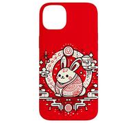 Chinese Mid Autumn Moon Rabbit MoonCake Festival Zhongqiu Carcasa para iPhone 14 Plus