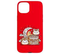 Chinese Mid Autumn Moon Rabbit MoonCake Festival Zhongqiu Carcasa para iPhone 15 Plus