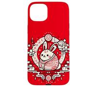 Chinese Mid Autumn Moon Rabbit MoonCake Festival Zhongqiu Carcasa para iPhone 15 Plus