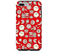 Chinese Mid Autumn Moon Rabbit MoonCake Festival Zhongqiu Carcasa para iPhone 7 Plus/8 Plus