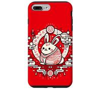 Chinese Mid Autumn Moon Rabbit MoonCake Festival Zhongqiu Carcasa para iPhone 7 Plus/8 Plus