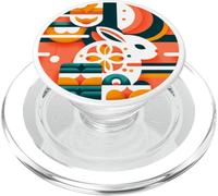 Chinese Mid Autumn Moon Rabbit MoonCake Festival Zhongqiu PopSockets PopGrip para MagSafe