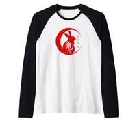 Chinese New Year 2023 Year of The Rabbit 2023 Camiseta Manga Raglan