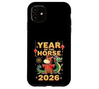 Chinese New Year 2026 Year of The Horse Carcasa para iPhone 11