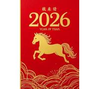 Chinese New Year 2026 Year of the Horse Notebook: Chinese Zodiac Horse Lined Journal, the year of fire horse, Lunar New Year 2026 Gifts For Men & Women, 6"x9" / 120 Pages