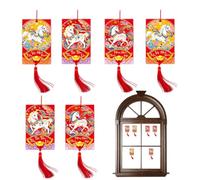 Chinese New Year Decorations | 6-Piece 2026 Vietnamese Good Lucks