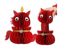 Chinese New Year Decorations Horse 2026 - Festival Centerpiece Decorations, Paper 3D Horse Party Decor,for Home Party Shelf Mantel Entrance TV Cabinet