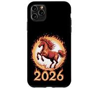 Chinese New Year Fire Horse Lunar Zodiac 2026 Carcasa para iPhone 11 Pro MAX