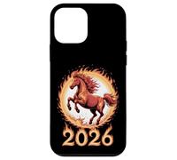Chinese New Year Fire Horse Lunar Zodiac 2026 Carcasa para iPhone 12 Mini
