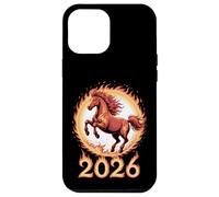 Chinese New Year Fire Horse Lunar Zodiac 2026 Carcasa para iPhone 12 Pro MAX