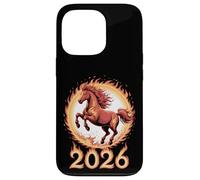Chinese New Year Fire Horse Lunar Zodiac 2026 Carcasa para iPhone 13 Pro