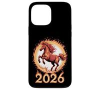 Chinese New Year Fire Horse Lunar Zodiac 2026 Carcasa para iPhone 13 Pro MAX
