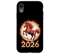 Chinese New Year Fire Horse Lunar Zodiac 2026 Carcasa para iPhone XR