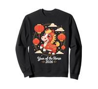 Chinese New Year Horse 2026 Asian Chinese Horse Year 2026 Sudadera