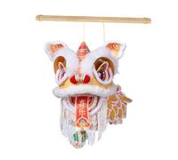 Chinese New Year Lantern Kit - Lion Dance Decor | Year of the Horse Lantern with Craft Assembly Design for Celebration, Festival Decoration, Hanging Light Ornament for Party School Restaurant