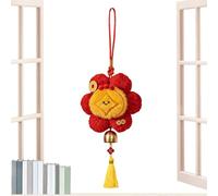 Chinese New Year Pendant, Horse Hanging Ornament, 2026 Festival Decor Set, Soft Window Tree Hanger Decoration, Spring Festival Party Supply Use, Home Office Wall Door Balcony Display