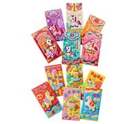 Chinese Red Envelope - 6-Pack 2026 3D Adorable Auspicious Money Pockets, Spring Festival Red Stationery | Kids Friends Relatives Employees Party Favors, Vietnamese Tet Holiday Celebration