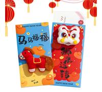 Chinese Red Envelope - 9x16.5cm Festival Cash Packet,Money Envelopes Reliable Holiday Companion - Decorative For Christmas Wedding Birthday Home Gathering Family Friends Kids Adults Son Daughter