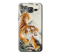 Chinese Tiger Brush Painting Funda Carcasa Case para Samsung Galaxy On5