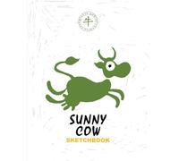 Chinese Zodiac Star Sunny Cow sketchbook: For kids and adults, it’s a merry notebook for drawing, writing, painting, sketches, scribbles, notes, ... (21,59x27.94cm) Premium illustrated cover