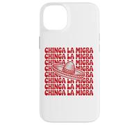 Chinga La Migra Bold Cultural Expression Statement Tees Carcasa para iPhone 14 Plus