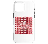 Chinga La Migra Bold Cultural Expression Statement Tees Carcasa para iPhone 16 Pro Max