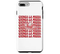 Chinga La Migra Bold Cultural Expression Statement Tees Carcasa para iPhone 7 Plus/8 Plus