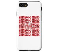 Chinga La Migra Bold Cultural Expression Statement Tees Carcasa para iPhone SE (2020) / 7 / 8