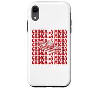 Chinga La Migra Bold Cultural Expression Statement Tees Carcasa para iPhone XR