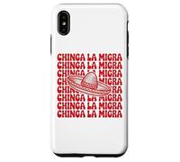 Chinga La Migra Bold Cultural Expression Statement Tees Carcasa para iPhone XS Max