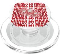 Chinga La Migra Bold Cultural Expression Statement Tees PopSockets PopGrip para MagSafe