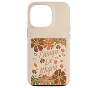 Chinga La Migra Flores Inmigrantes Retro Resist Hielo Mujeres Hombres Carcasa para iPhone 13 Pro