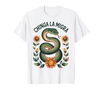 Chinga La Migra Pro Inmigración Fascismo Derechos Humanos Camiseta
