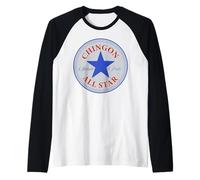 Chingon All Star Mexican Latin Pride Chicano Spanish Sayings Camiseta Manga Raglan
