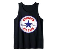 Chingon All Star Mexican Pride Brown Pride Chicano Latino Camiseta sin Mangas
