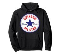 Chingon All Star Mexican Pride Brown Pride Chicano Latino Sudadera con Capucha