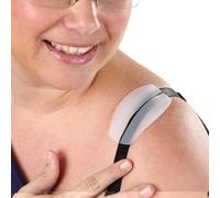 chinkyboo 2 almohadillas antideslizantes de silicona transparentes para sujetador, almohadillas para el hombro (transparente)