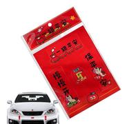 Chino Couplet - Pegatinas automotrices |calcomanías para coches, couplers magnéticos, pegatinas de coches para una fuerte y peaceful años of the Horse New Year Car Spring Festival Couplets Mini