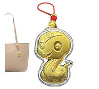 chino de serpiente | Colgante del Año de la Serpiente 2025, decoraciones de la suerte para el festival de para bolsa de coche, decoración del hogar