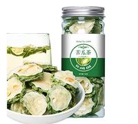 Chino Hierbas Té Flor Fruta Té Rosa Té Enlatado Seda Dorada Crisantemo Embotellado Nuevo Perfumado Té Cuidado de la salud Flores Té Comida verde saludable (50 g de té de calabaza amarga)