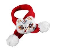 Chino New Year Scarf, Puppy Knit Scarf, Dog Holiday Clothes, Lunar New Year Scarf, Lindo Dog Scarf, Dog Warm Towel, Small Dog Scarf, Cat Scarf, Knit Holiday Scarf for Dogs and Cats