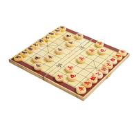 Chino Plegable - de Madera para Principiantes | Xiangqi Conjunto De Viaje con Figuras Hecho A Mano, Dirección Estratégica para Adultos Y