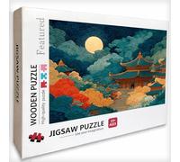 Chino Puzzle Madera 3000 Piezas, Arquitectura Puzzle Adultos con Caja 122x81cm, Rompecabezas Desafiante, para Hombres Mujeres Adolescente, Juegos de Rompecabezas Creativos, Decoracion Hogar, 3-2853