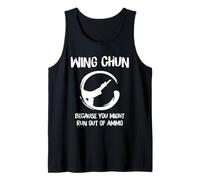 Chino Wing Chun Artes Marciales Kung Fu Fighter Camiseta sin Mangas