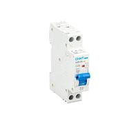 CHINT Interruptor Automatico Magnetotermico Gama UB 1P 3P 4P Domestica Curva C (1P+N, 20A)