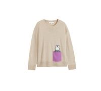 Chinti & Parker Jersey 'Miffy' beige / verde / lila / blanco S beige / verde / lila / blanco