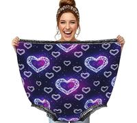 Chintiz Ropa interior divertida para mujeres y hombres, neón, galaxia, corazón, San Valentín, novedad, gigante, abuelita, Navidad, novia, boda, regalos de broma