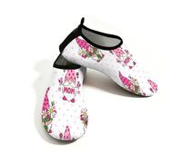 Chintiz Zapatos acuáticos para mujeres y hombres, gnomo del día de la madre, antideslizantes, de secado rápido, suaves, para verano, playa, piscina, surf, yoga, ejercicio, Gnomo del Día de la Madre